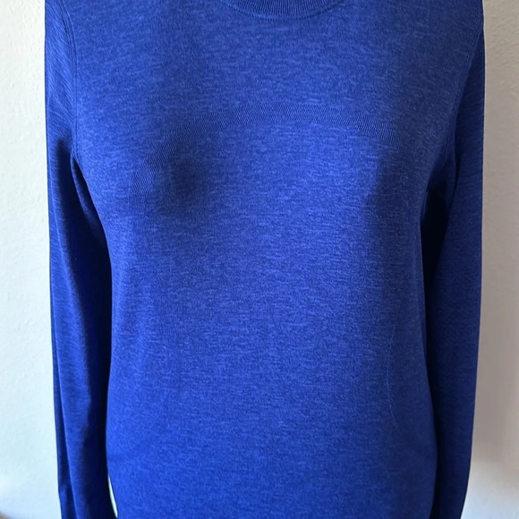 Lululemon sz 6 relaxed long sleeve swiftly with mesh vent new condition nwot - Picture 2 of 7